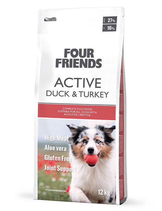 FourFriends Dog Active (duck & turkey)