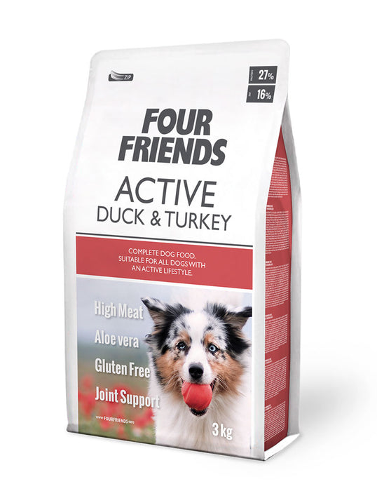 FourFriends Dog Active (duck & turkey)