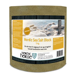 Nordic Sea Salt Block - Zero Verm (gul)