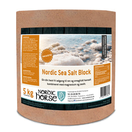 Nordic Sea Salt Block - Mag & Detox (orange)